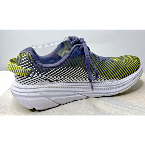 Size 8.5 - Hoka One One Rincon 2 Lime/Navy - Picture 6 of 9